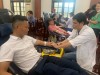 Các tình nguyện viên tham gia hiến máu tình nguyện