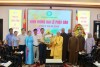 Các đồng chí lãnh đạo thị xã Hương Trà thăm, chúc mừng Giáo hội Phật giáo Việt Nam tỉnh Thừa Thiên Huế