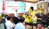 Đồng chí Bí thư Thị ủy Hương Trà Trần Công Phú gửi lời chúc mừng Ban Trị sự Giáo hội Phật giáo Việt Nam thành phố Huế