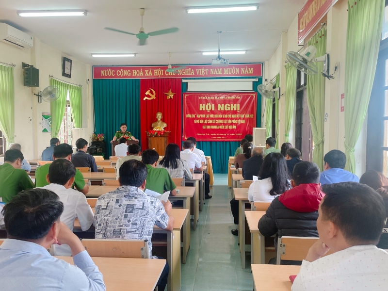 Hương Trà: Hội nghị hưởng ứng Ngày pháp luật Việt Nam (9/11)