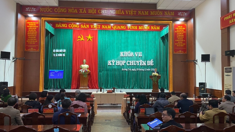 HĐND thị xã Hương Trà: Thông qua Nghị quyết Quy hoạch chi tiết xây dựng cụm công nghiệp Bình Thành