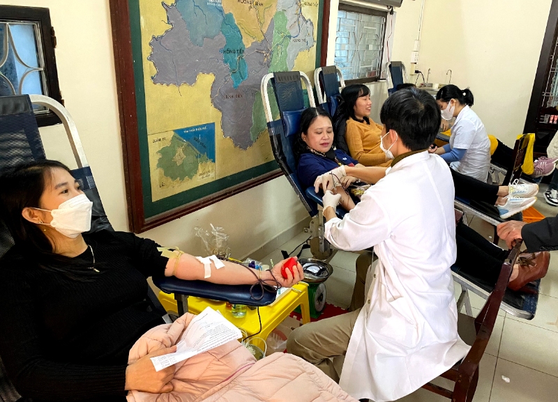 Hương Trà: Ngày hội hiến máu tình nguyện ngành giáo dục và đào tạo năm 2022