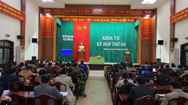 Khai mạc Kỳ họp HĐND thị xã Hương Trà khoá VII, nhiệm kỳ 2021-2026