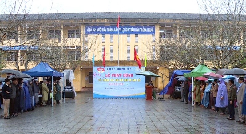 Hương Trà – Phát động Tết trồng cây đời đời nhớ ơn Bác Hồ năm 2023