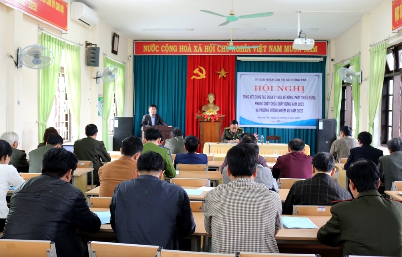 Hương Trà: Triển khai công tác quản lý, bảo vệ, phát triển rừng & phòng cháy chữa cháy rừng năm 2023