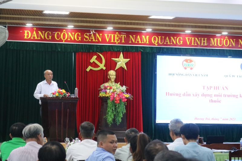 Tập huấn công tác phòng, chống tác hại thuốc lá năm 2023