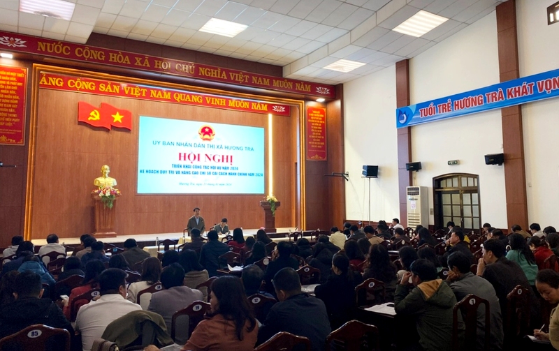 Hương Trà: Triển khai công tác Nội vụ; Kế hoạch duy trì và nâng cao chỉ số cải cách hành chính năm 2024