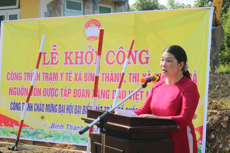 Khởi công xây dựng, sữa chữa trạm y tế xã Bình Thành, thị xã Hương Trà