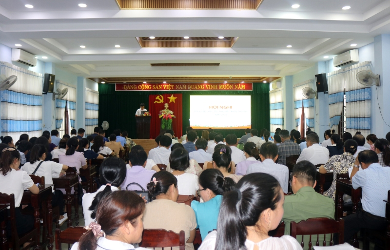 Quang cảnh hội nghị tập huấn