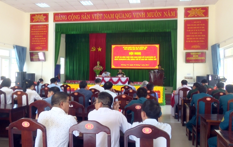 Thị xã Hương Trà: Sơ kết 5 năm thực hiện Nghị định số 21 của Chính phủ về khu vực phòng thủ