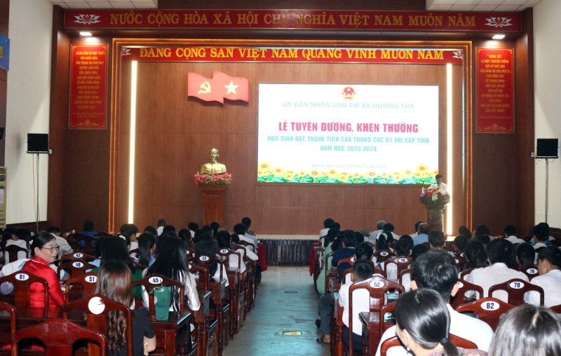 Quang cảnh buổi lễ