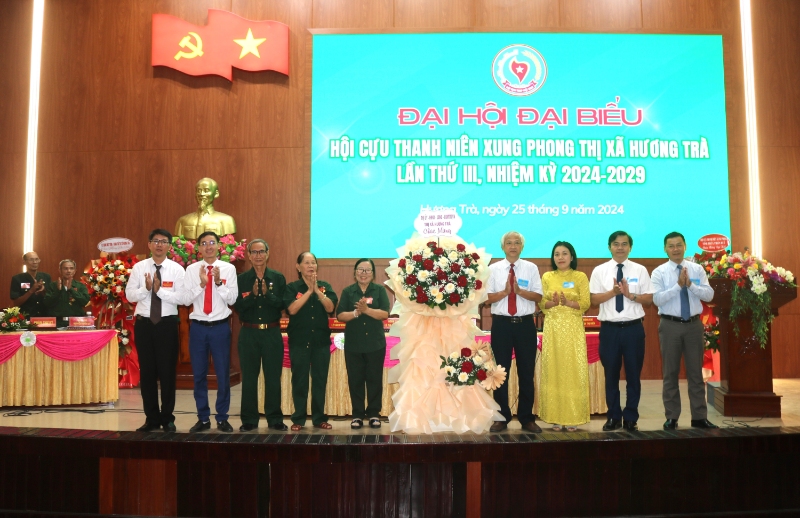 Đại hội đại biểu Hội Cựu TNXP thị xã Hương Trà lần thứ III, nhiệm kỳ 2024-2029
