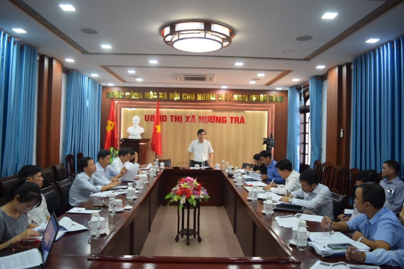 Hương Trà: Hội nghị thẩm định và tổng hợp kết quả tự đánh giá, chấm điểm bộ chỉ số đánh giá hệ thống quản lý chất lượng tổng thể theo tiêu chuẩn Quốc gia ISO 18091:2020