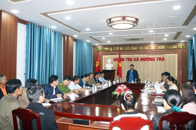 Hương Trà: Cảnh báo người dân về tình trạng giúp “chạy” hồ sơ đăng ký đất