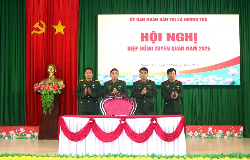 Hương Trà: Hiệp đồng công tác tuyển quân năm 2025