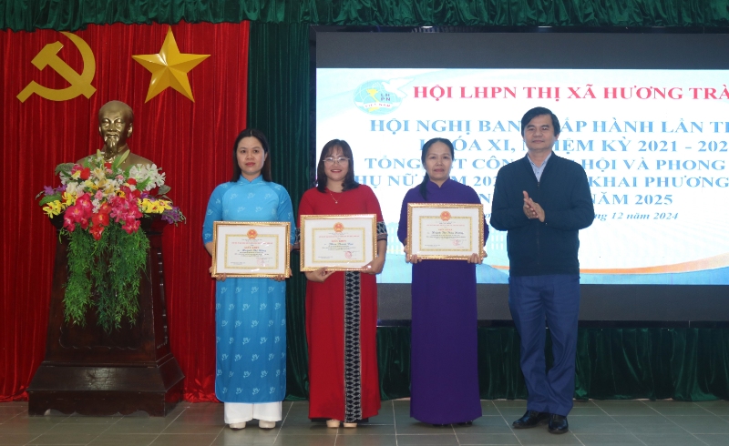 Hội nghị tổng kết công tác Hội và phong trào phụ nữ 2024