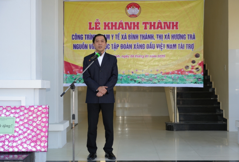 pho giao su tien si bac si tran kiem hao giam doc so y te phat bieu tai le khanh thanh