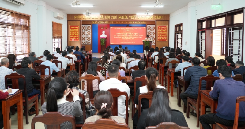 Hội nghị lấy ý kiến cử tri nơi công tác đối với người ứng cử đại biểu HĐND phường