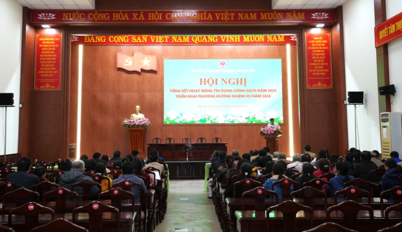 Tổng kết hoạt động tín dụng chính sách năm 2025