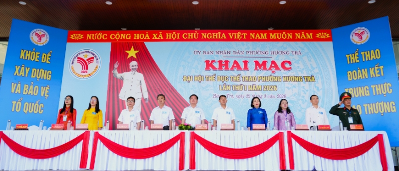 Hương Trà: Khai mạc Đại hội Thể dục thể thao lần thứ I năm 2026