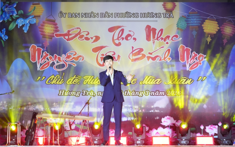 Hương Trà tổ chức Đêm thơ – nhạc Nguyên Tiêu Xuân Bính Ngọ 2026 với chủ đề “Hương Sắc Mùa Xuân”